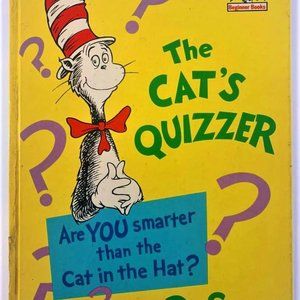 The Cat Quizzer by Dr. Seuss Out of Print Book